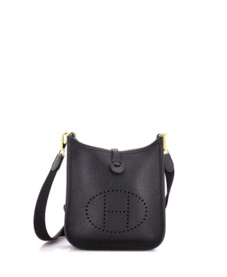 Pre-Owned HERMES TPM Evelyne Bag Gen III Clemence