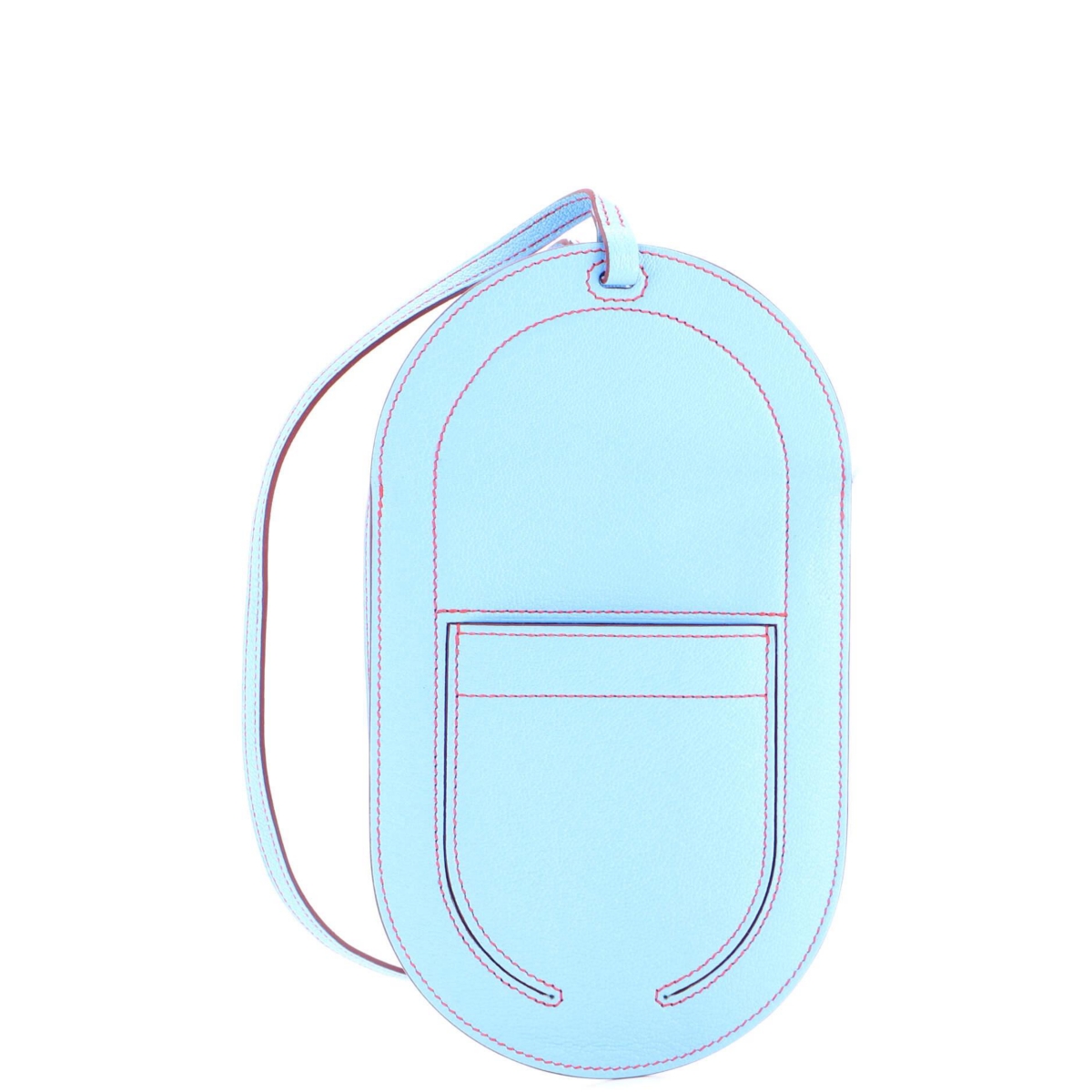 Pre-Owned Hermes Gm In-The-Loop Phone To Go Case Leather