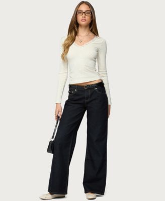 Women's Morah Lacey Polka Dot Top