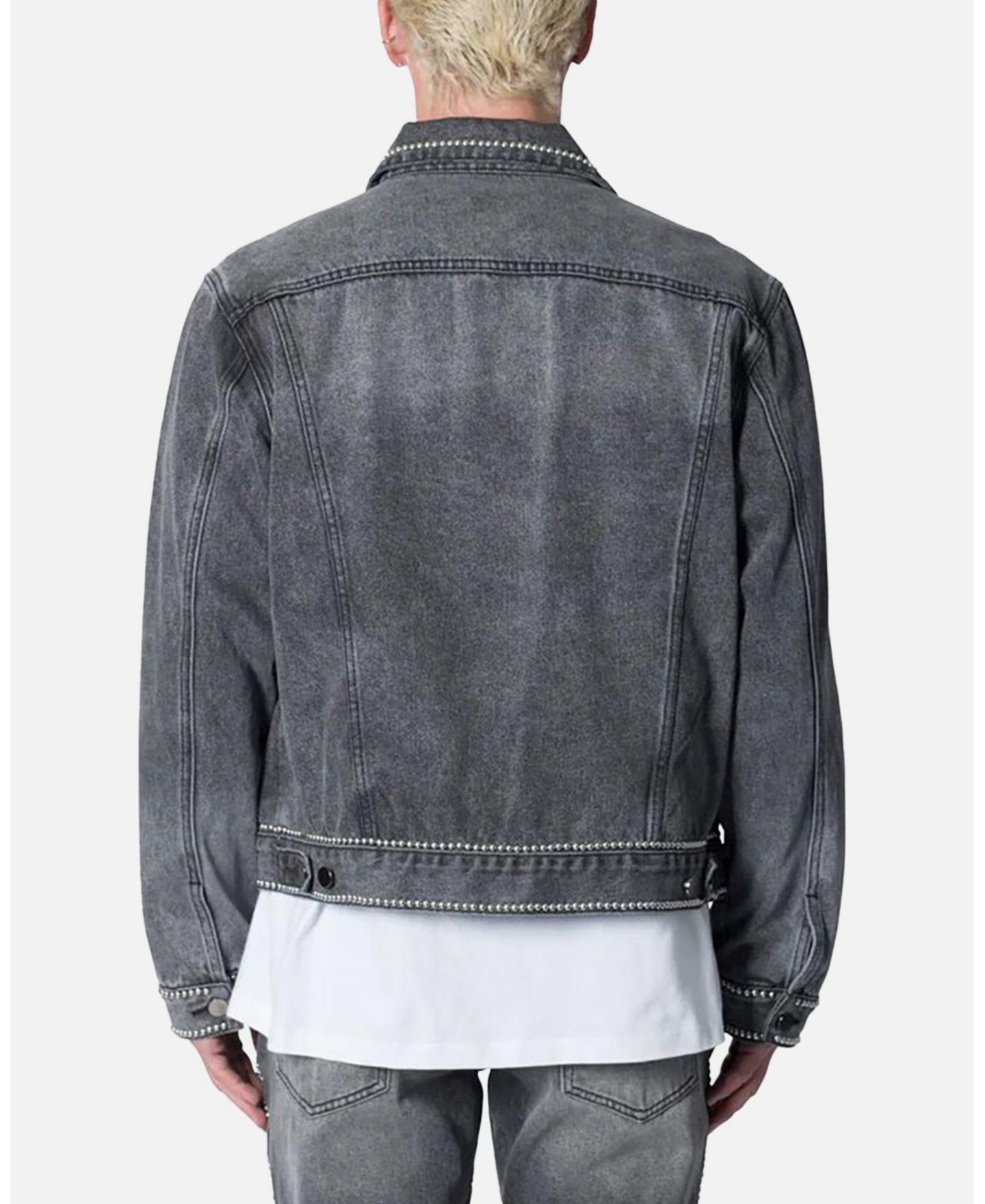 Мужская куртка mnml Flat Studded Trucker — фото 4