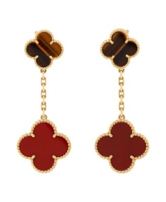 Magic Alhambra 2 Motifs Drop Earrings