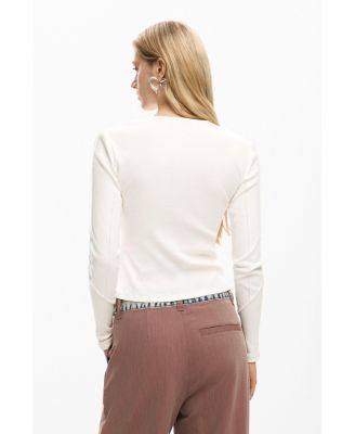 Women's Rib knot T-shirt