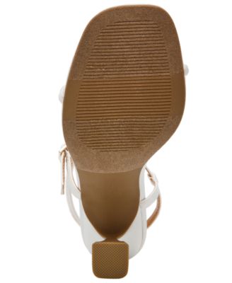 Women's Arria Pearl Strappy Dome-Stud Dress Sandals