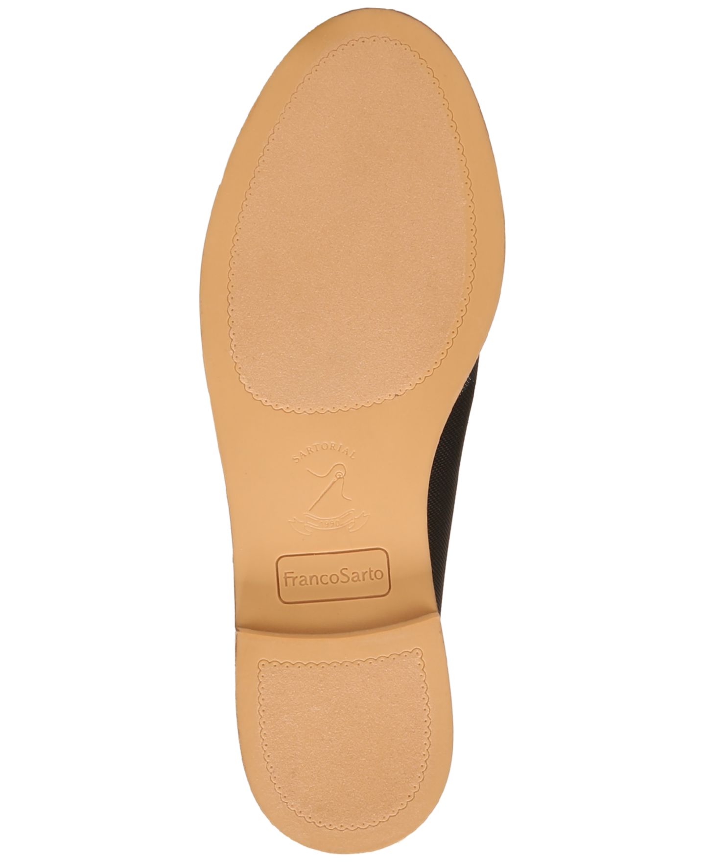 Женские туфли Franco Sarto Stellan 3 Almond Toe, цвет: Чёрный сетчатый / Кожаный — фото 5