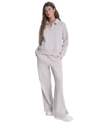 Women's HD Logo Piped Polo Sweatshirt