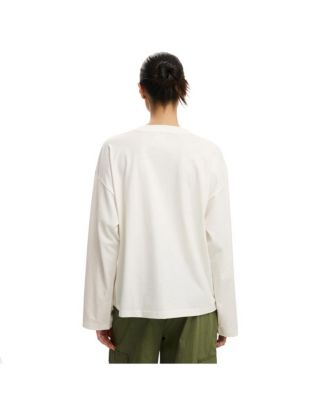 Women's Boxy Long Sleeve Top