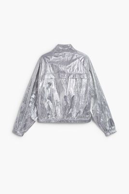 Girls Girls's Reversible silver jacket