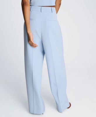 Women's Pintuck Wide Leg Pants