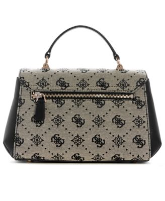 Melinda Logo Small Top Handle Bag