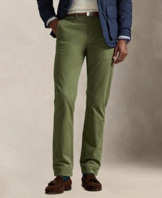 Men's Stretch Straight-Fit Chino Pants