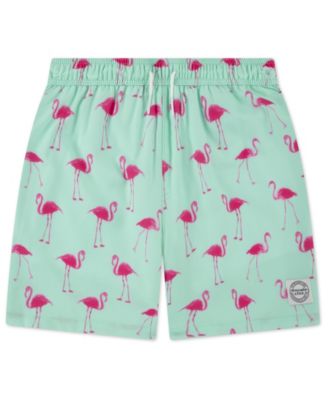 Boys' Printed Swim Trunks