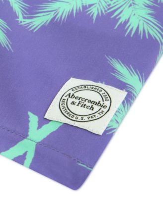 Boys' Printed Swim Trunks
