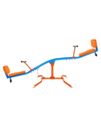 Kids Seesaw, 300 lb Capacity Sit and Spin Teeter Totter with Easy-Grip Handles for Ages 3