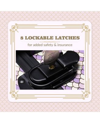 Cosmetology Case on Wheels 4in1 Professional Makeup Art Deco Tyrian