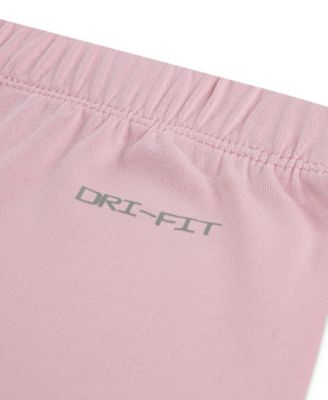 Girls' 4-6X Quarter-Zip Top and Shorts, 2-Piece Set