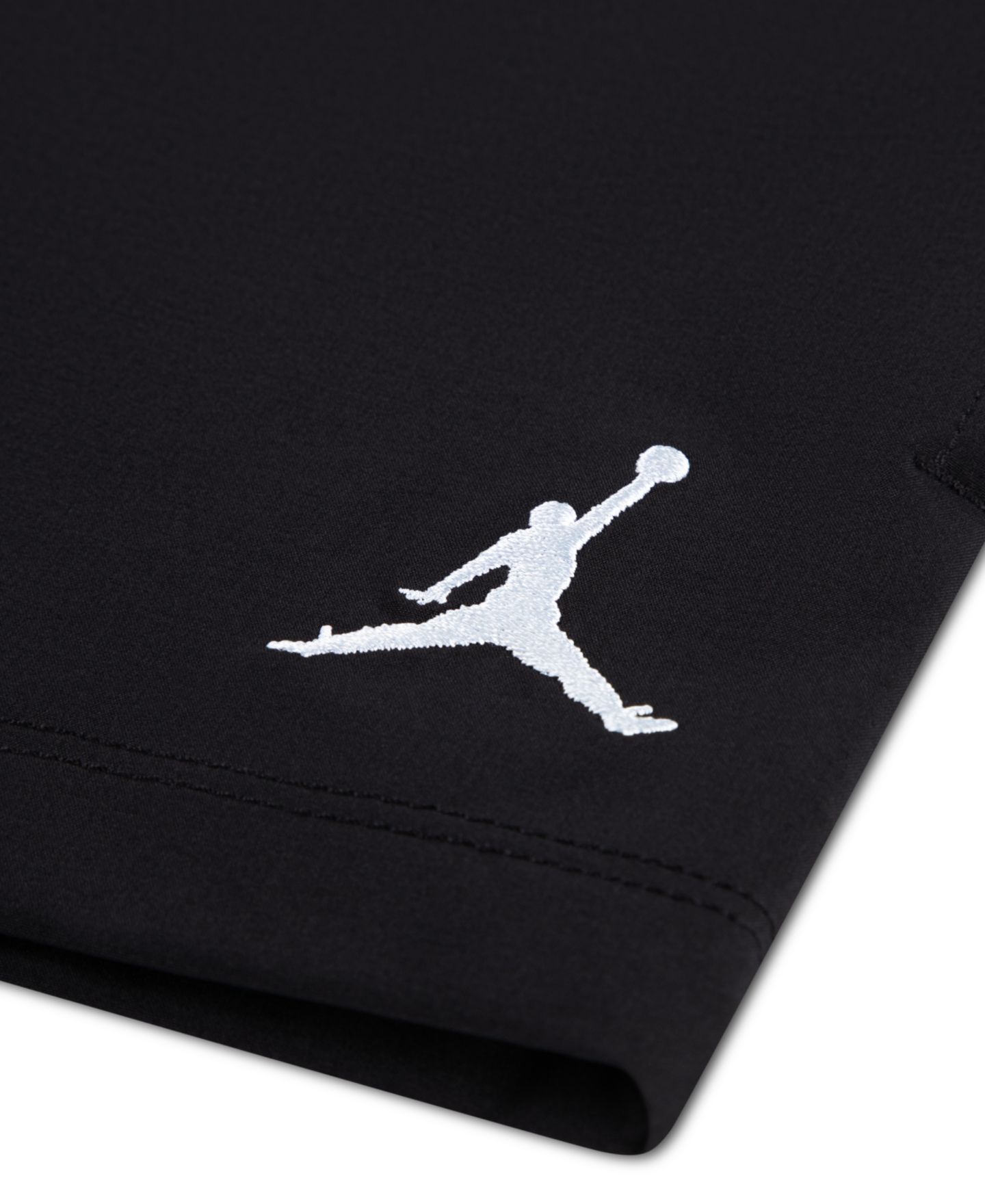 Шорты Jordan Essentials Woven Pull-On Shorts для девочек, цвет: Чёрный — фото 3