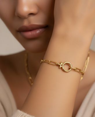 Mint Paperclip Bracelet