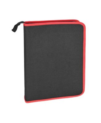 Leather Working Tools Kit, 61-Piece Leather Craft Set w/ Canvas Storage Bag, Punching, Sewing, Stamping & Sanding