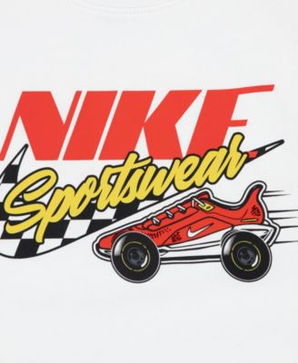 Boys' 4-7 Victory Lap Crewneck T-Shirt and Mesh Shorts, 2-Piece Set