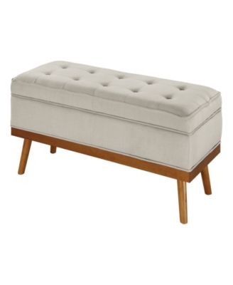 18.5" Fabric Katheryn Storage Bench