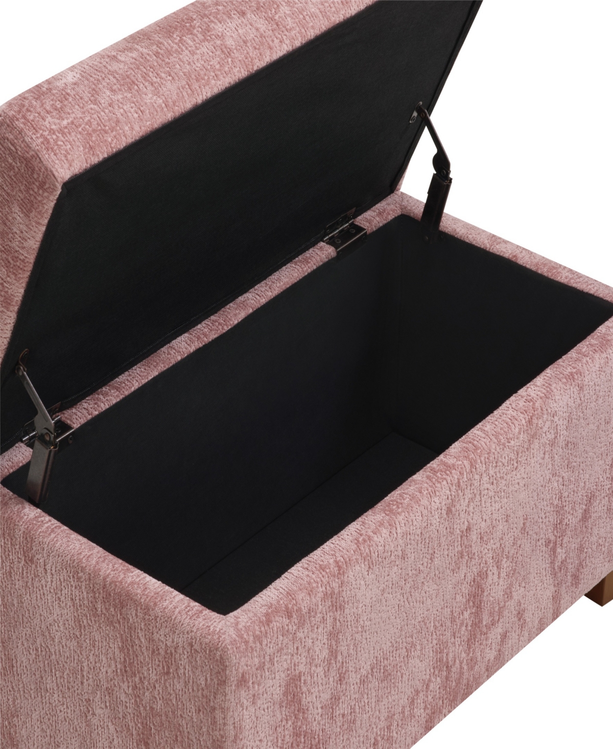 Osp Home Furnishings 18.25" Fabric Metro Storage Ottoman