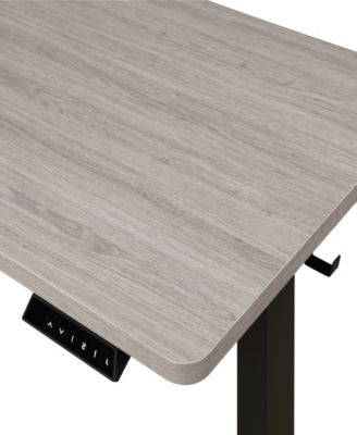 59" Wood Primo Sit to Stand Electric Height Adjustable Desk