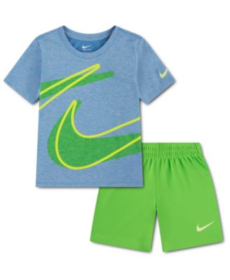 Boys, Toddler 2T-4T Dri-FIT Dropset T-Shirt and Shorts, 2-Piece Set 