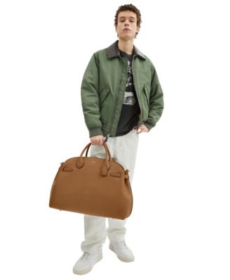 Extra Large Soft Empire Carryall Satchel Bag