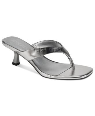 Women's Mackey Heeled Thong Sandals