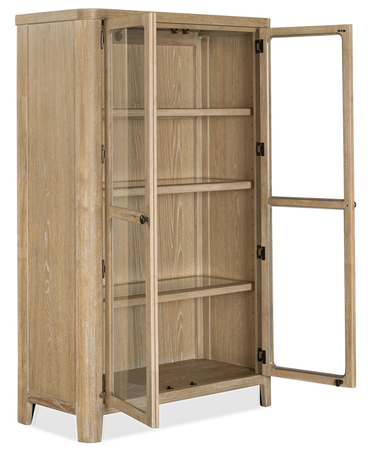 Furniture Marcel 68" Wood Curio Cabinet