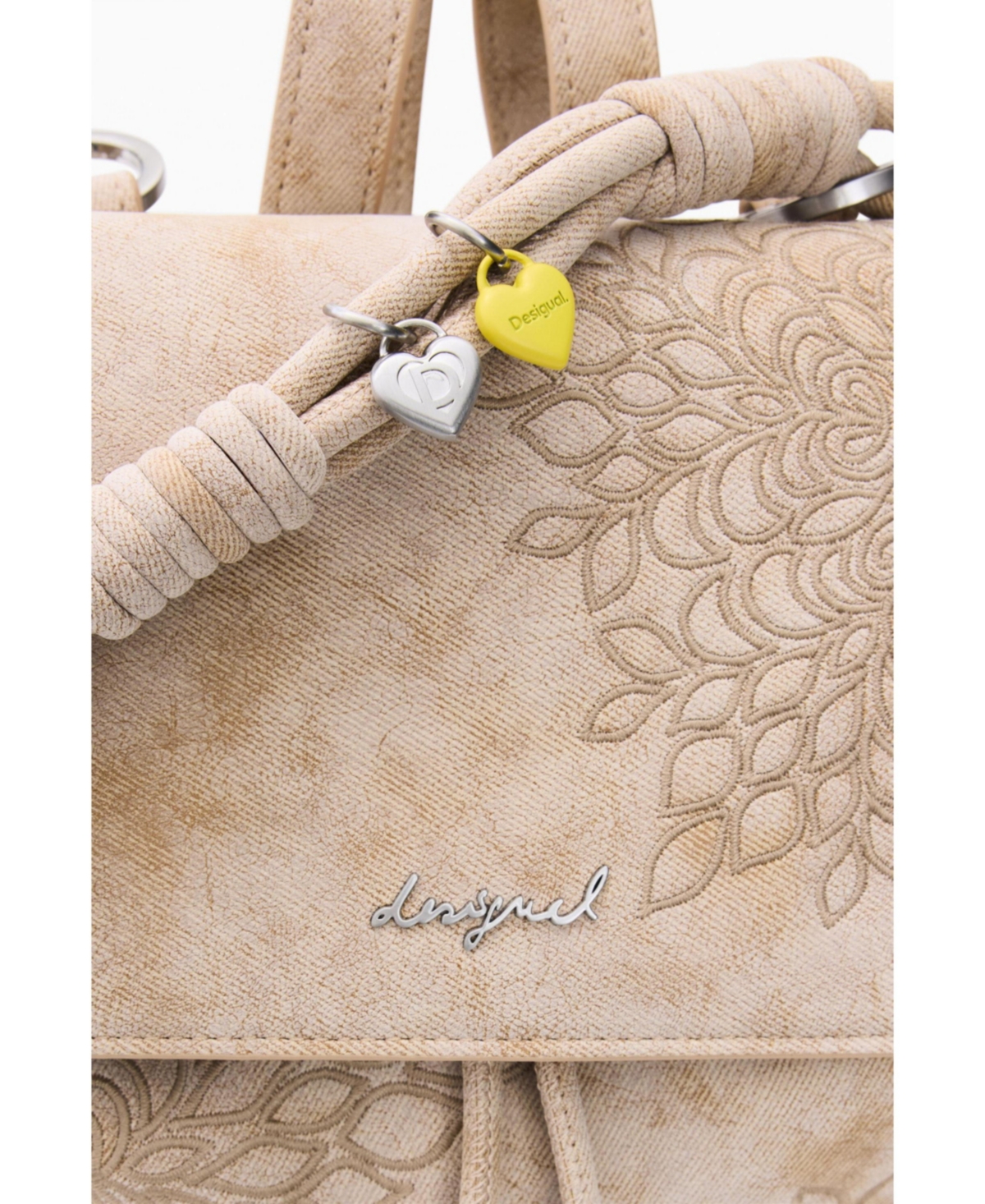 Desigual Women's Small embroidered backpack
