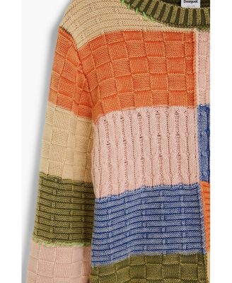 Boys Boys's Knit sweater with patches