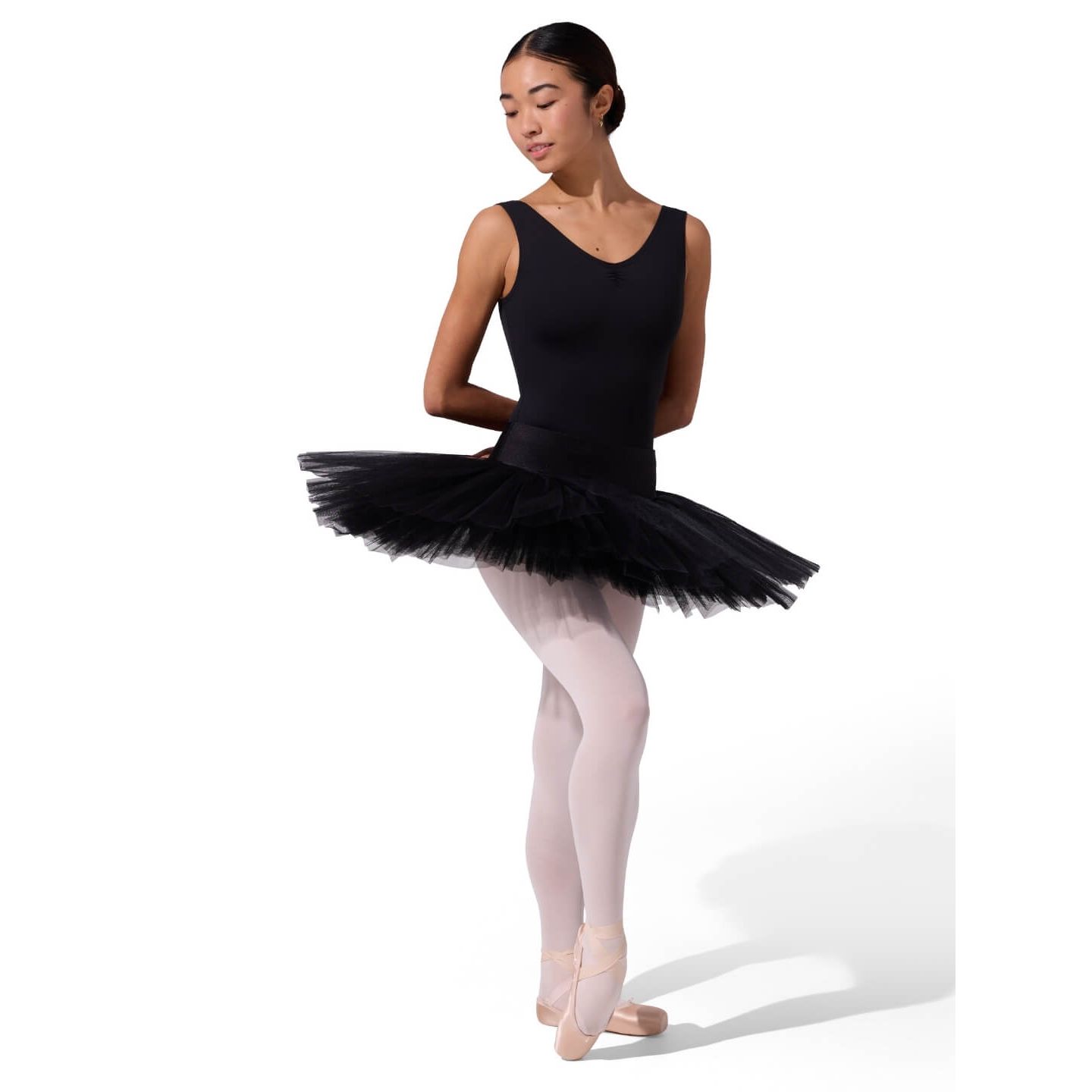 Женская юбка Capezio Practice Tutu, цвет: Чёрный — фото 6