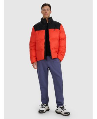 Men's down jacket with synthetic filling