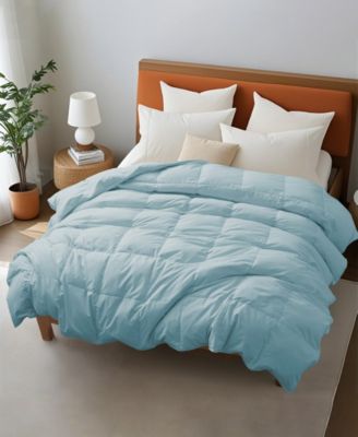 Ultra Soft Goose Down Fiber Comforter, Full/Queen