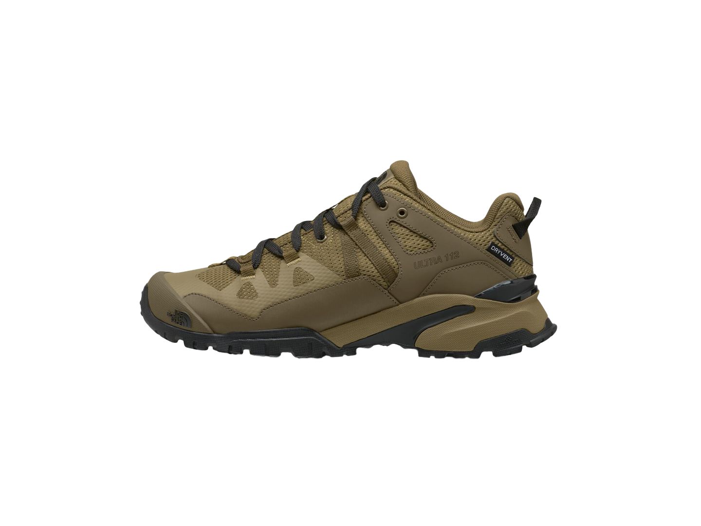 Мужские кроссовки The North Face Ultra 112 Waterproof Lace-Up Trail, цвет: Кедровый / Чёрный — фото 1