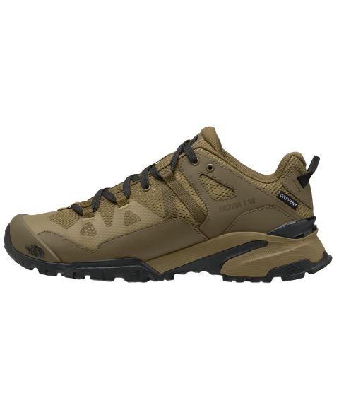 Мужские кроссовки The North Face Ultra 112 Waterproof Lace-Up Trail, цвет: Кедровый / Чёрный