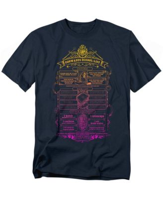 Men's Hogwarts School List T Shirt