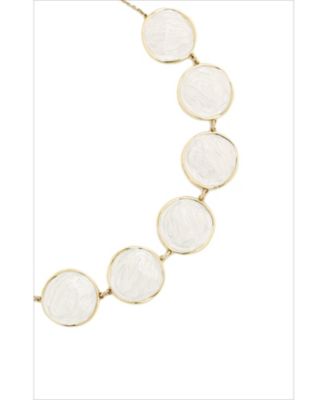 Enamel Ripple Necklace