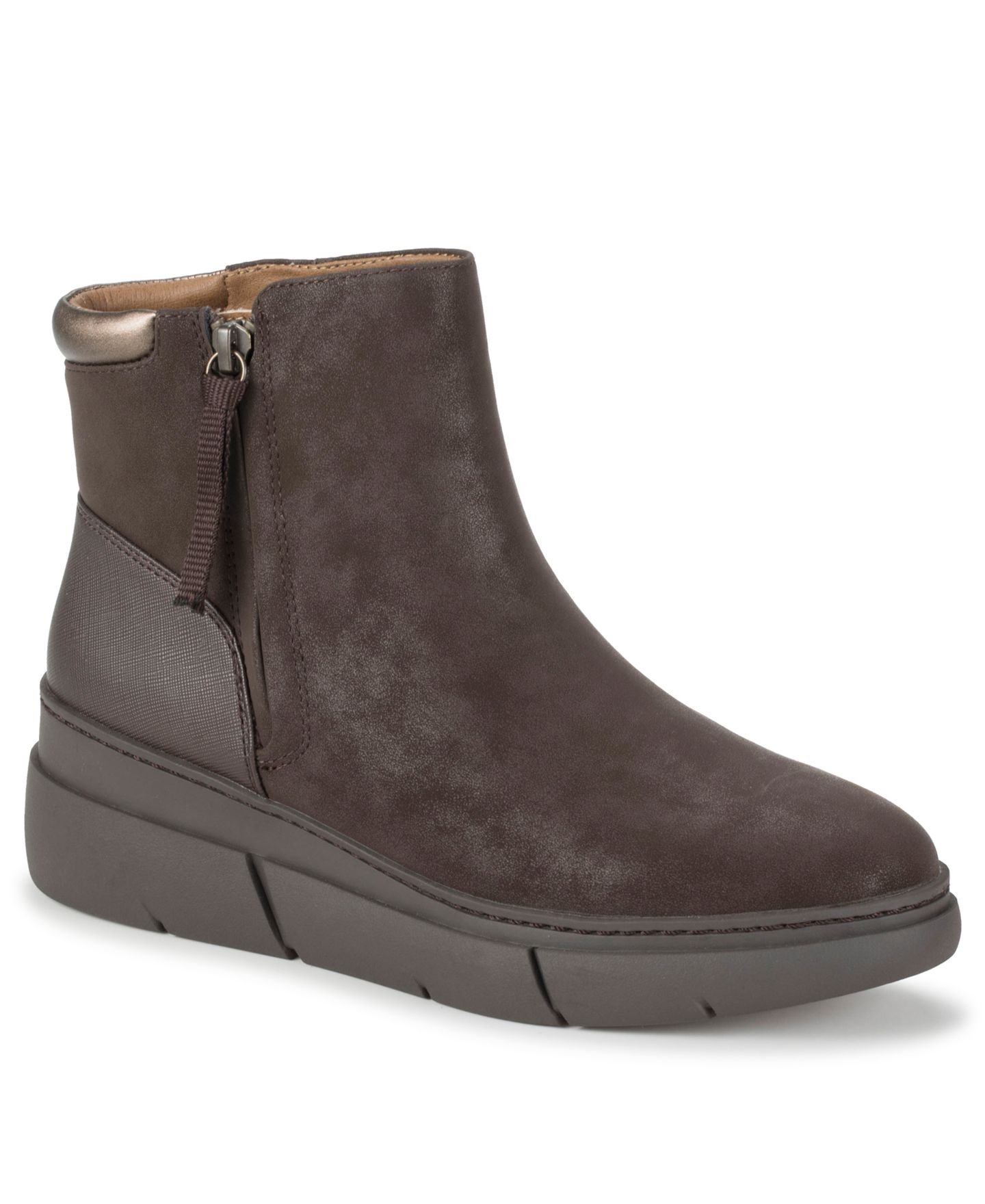 Женские ботинки Baretraps Lakelyn Wedge Bootie, цвет: Тёмный коричневый — фото 1