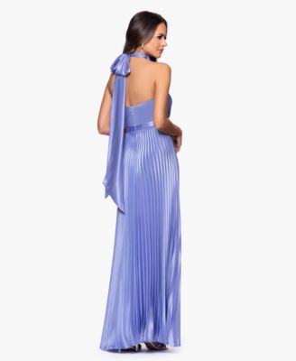 Women's Cowl Neck Sleeveless Gown