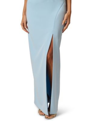 Women's Stretch Halter Neck Ball Gown