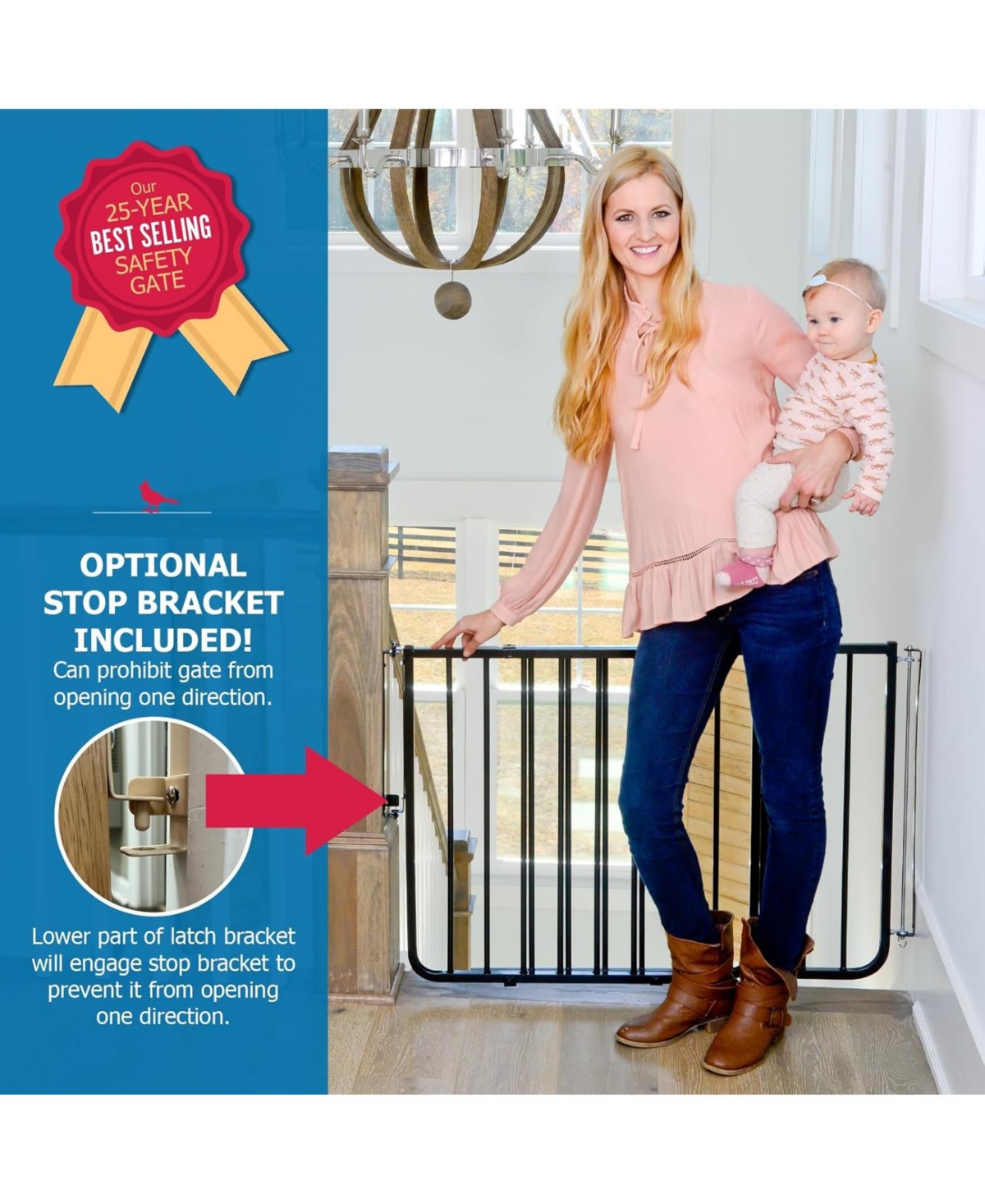 Cardinal Gates Stairway Special Child & Pet Safety Gate