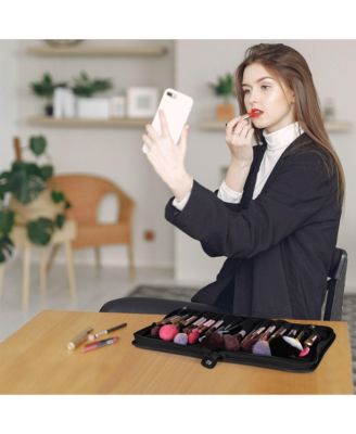 Makeup Brush Holder Bag Foldable Cosmetic Case ForgetMeNot