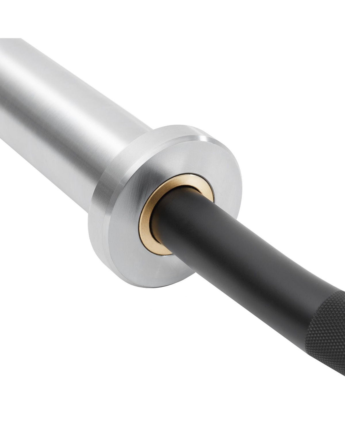 Philosophy Gym 47" Super Curl Olympic Barbell -9.5KG 28mm Grip 400LB Capacity 4 Needle Bearing 2" Weightlifting Bar