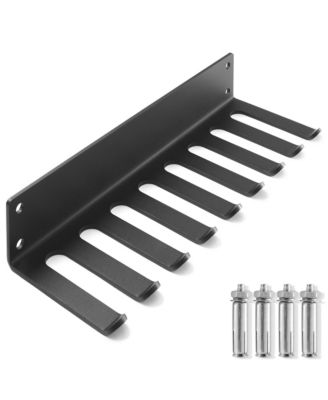 Accessory Rack Organizer, 9 Prong, Wall Mounted Multi-Purpose Workout Equipment Storage