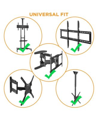 Outdoor TV Cover - 65" Model For 63'' - 67" Flat Screens - Slim Fit - Weatherproof Weather Dust Resistant Television Protector - Brown