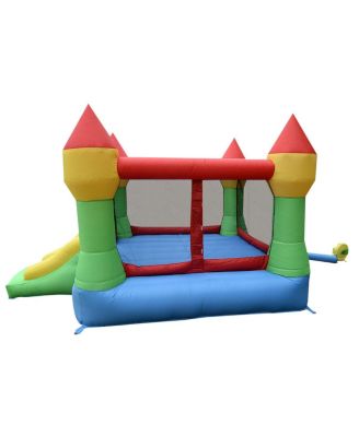 Kids Outdoor and Indoor Play Inflatable Castle Bounce House with Slide and Blower