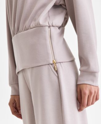 Women's Banded-Bottom Sweatshirt