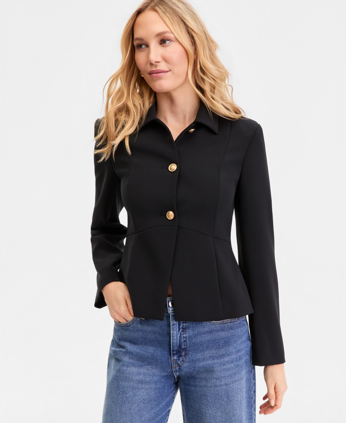 Женские I.N.C. International Concepts Women's Fitted Blazer — фото 1